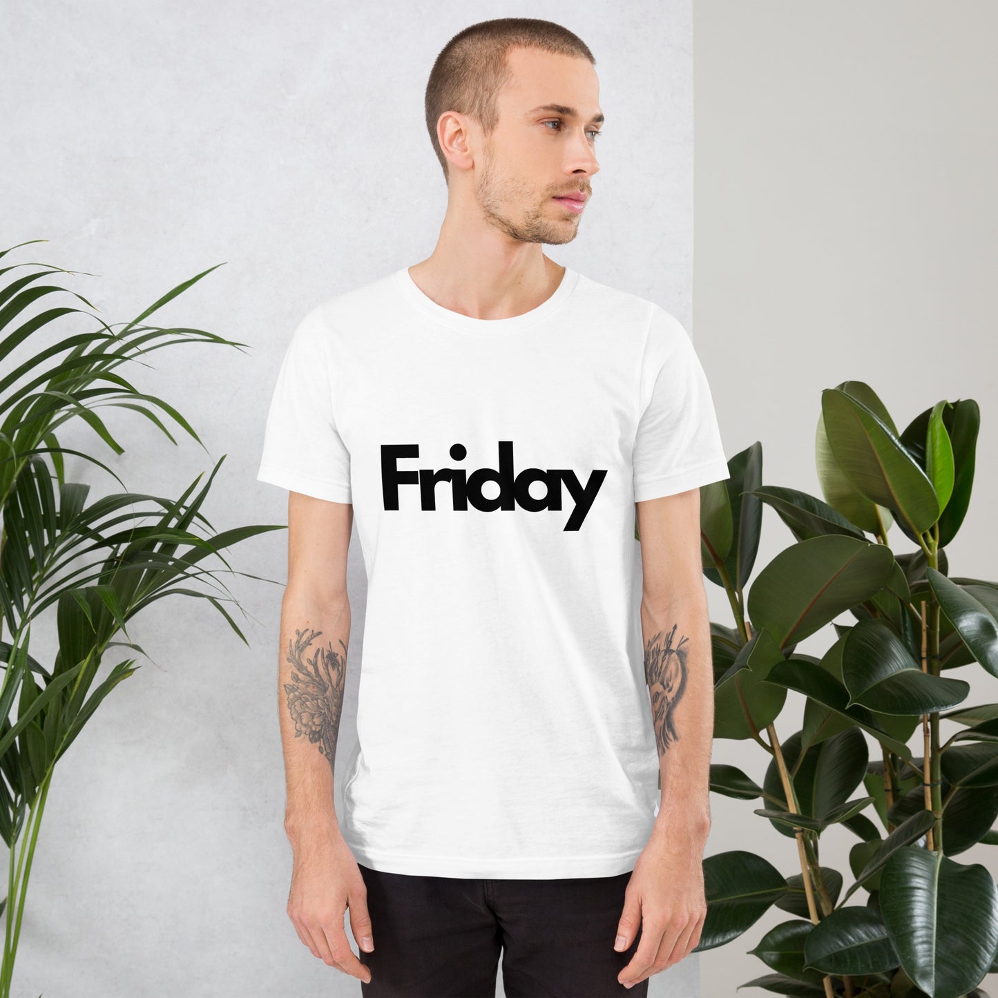 FRIDAY CLASSIC TSHIRT (WHITE) UNISEX